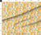 Colorful Geometric Modern Shapes Mid Century Mod Warm Tones Mustard Gold Pink Orange Scandi Birds Custom Printed Fabric by Spoonflower Various Fabrics by the Yard or Fat Quarter
